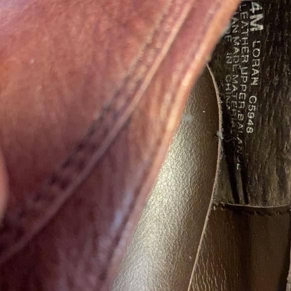 Mia Loran BoHo Mary Jane buckle low heel tan leather shoes size 4 girls - Picture 12 of 12